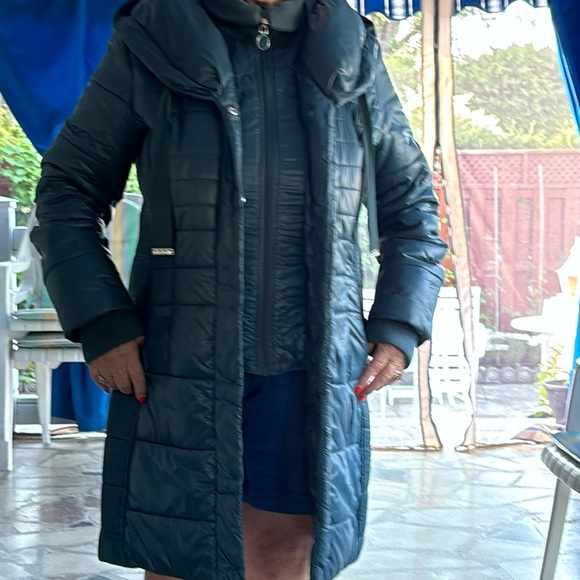 Tahari puffer parka coat L - Picture 1 of 9